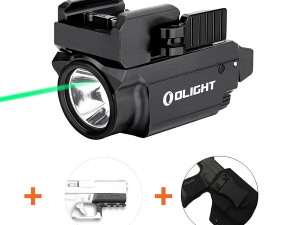 Olight BALDR MINI w/ Combo Options of+ MIE Productions IWB Holster & Recover Tactical® Compact Rail