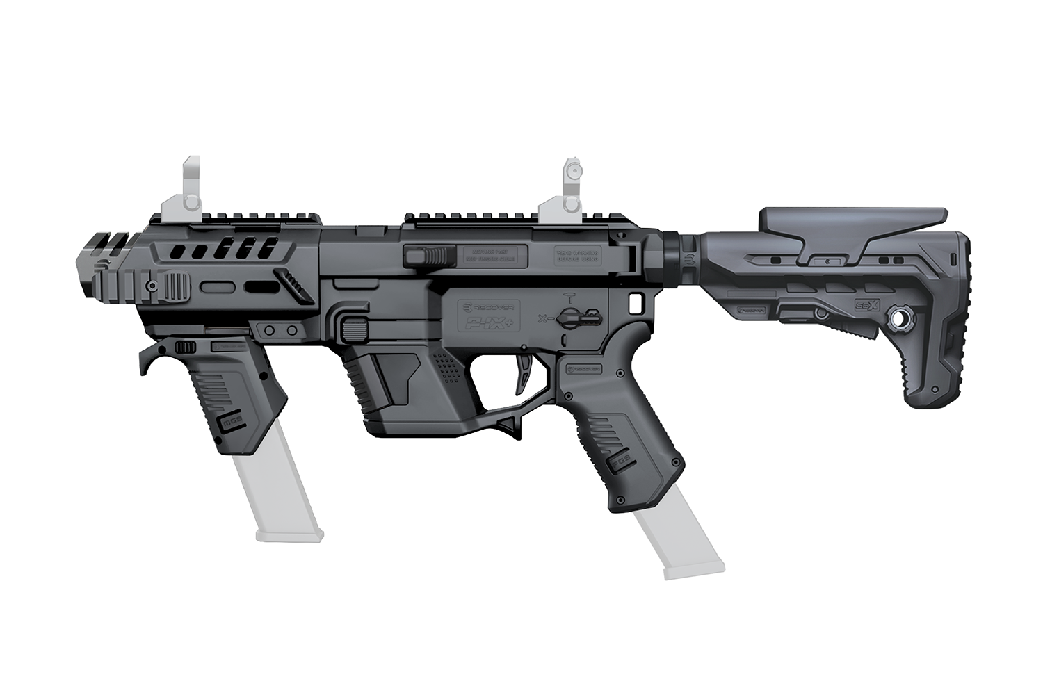 Recover Tactical P-IX+ Modular AR Platform for Glock Pistols