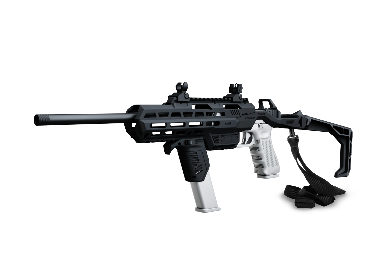 Recover Tactical 20/20TFA Pistol Carbine Stabilizer Kit for Glock (Non NFA)