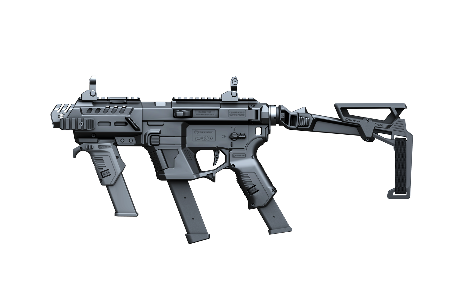 Folding Stock / Brace for P-IX, P-IX+ & P-IXPFA