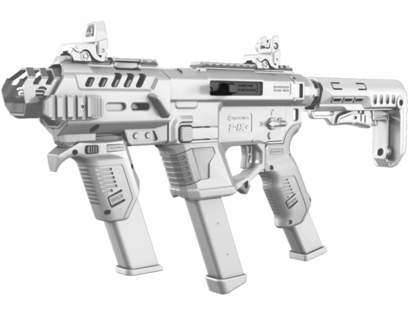 P-IX+ Charging Handle – Black | AR-Style Slide Control for Glock Pistols