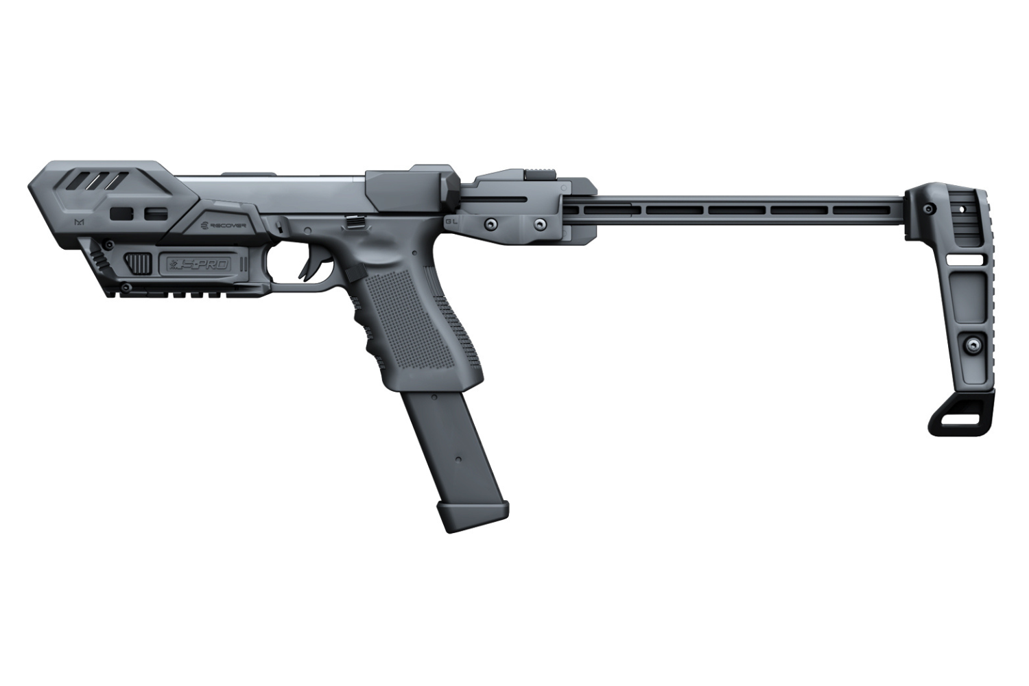 S-PRO Pistol Stabilizer Conversion Kit for Glock, Canik, PDP