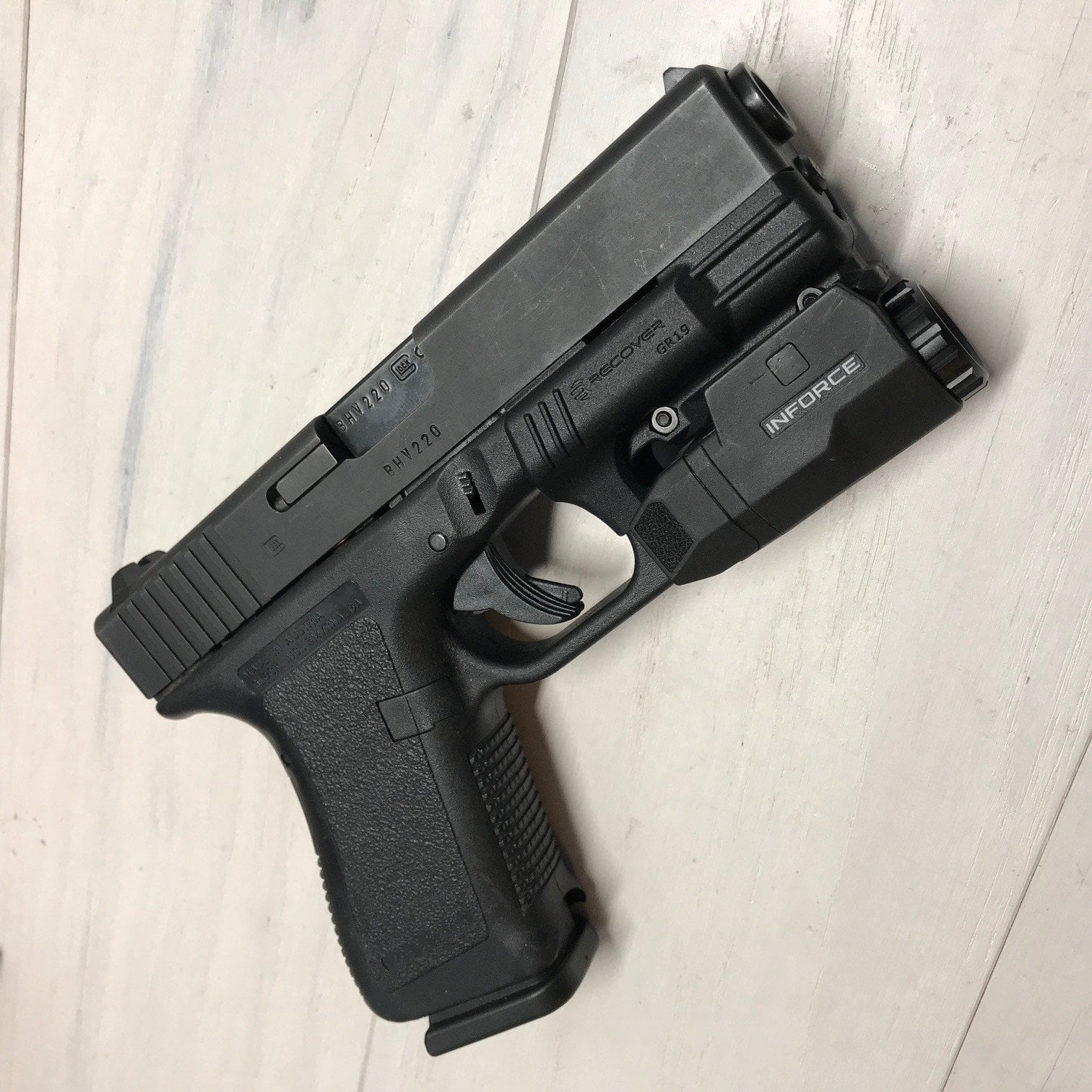 GR19L Rail Adapter for the Glock 19 & 23 Gen 1 and 2