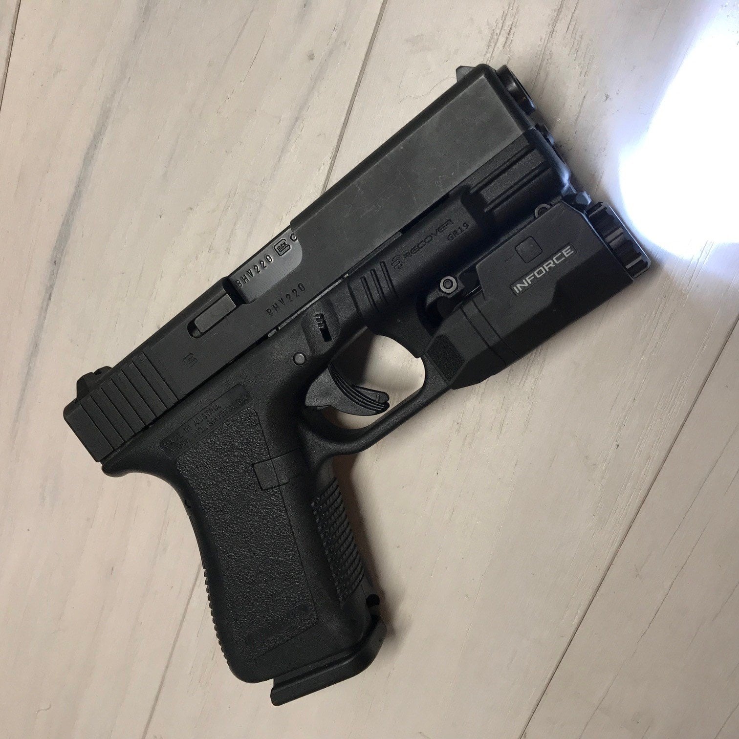 GR19L Rail Adapter for the Glock 19 & 23 Gen 1 and 2