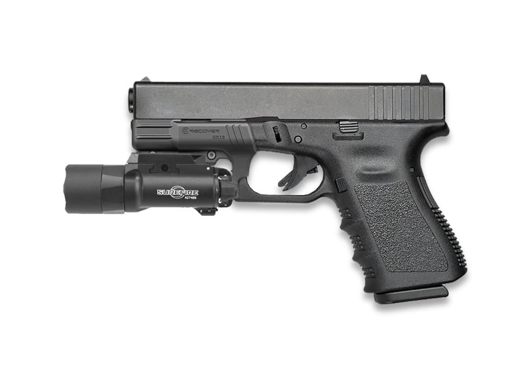 GR19L Rail Adapter for the Glock 19 & 23 Gen 1 and 2