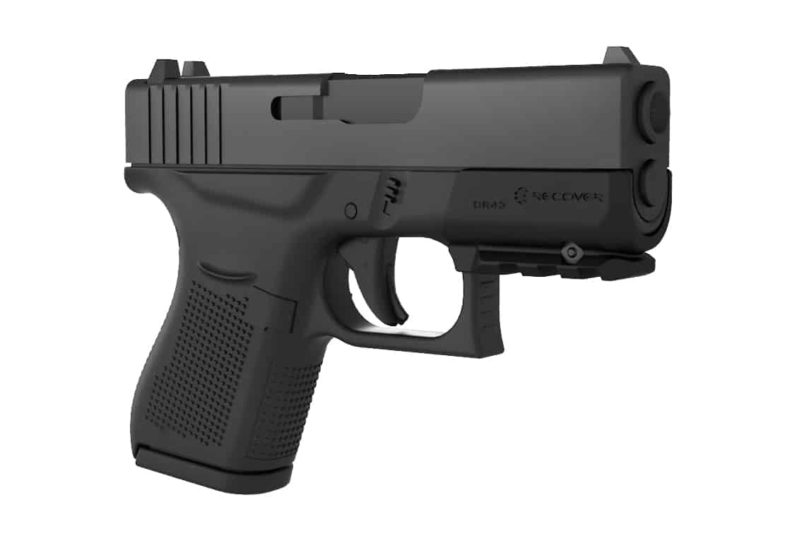 OR43 Sub Compact Rail Adapter For The Glock 43 43X and 48 MOS (that has a factory rail)