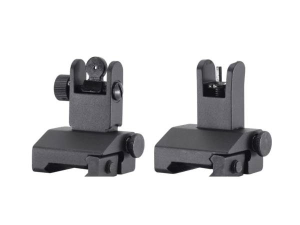 Low-Profile Spring-Action Aluminum Flip-Up Sights (P-IX/TFA Compatible)