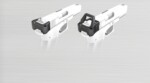 UCH44 Upper Charging Handle for Glock 44- Lower & Upper Profile Charging Handles Included